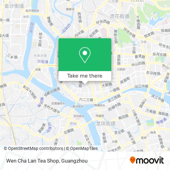 Wen Cha Lan Tea Shop map