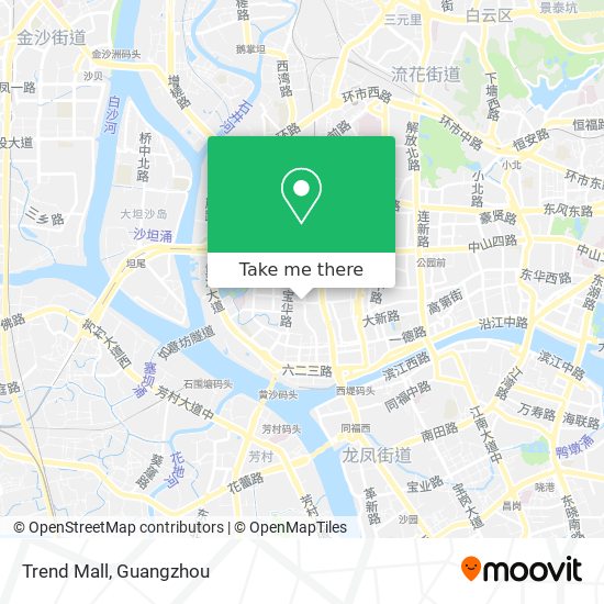 Trend Mall map