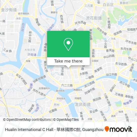 Hualin International C Hall - 華林國際C館 map