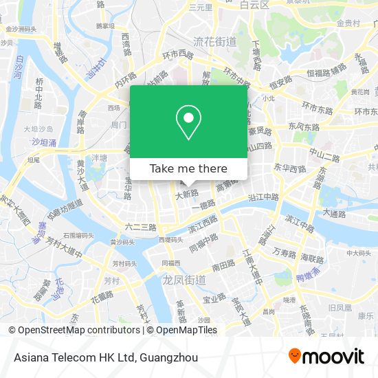 Asiana Telecom HK Ltd map