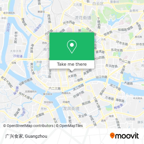 广兴食家 map
