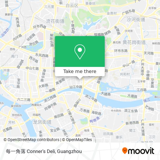 每一角落 Conner's Deli map