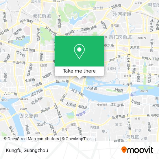 Kungfu map