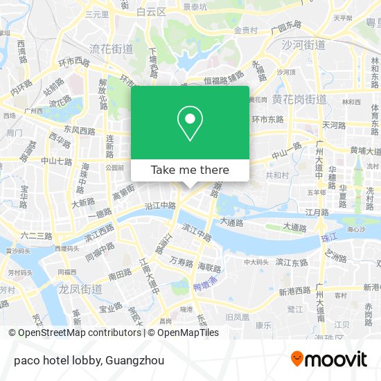 paco hotel lobby map