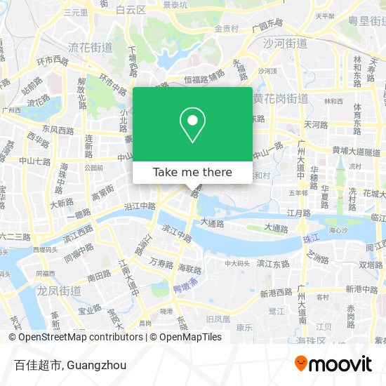 百佳超市 map