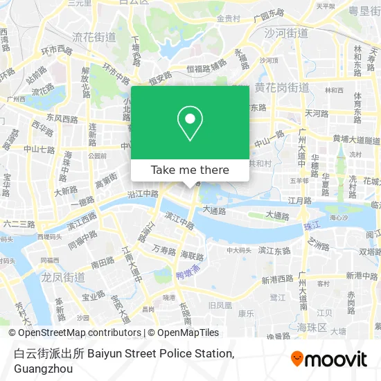 白云街派出所 Baiyun Street Police Station map