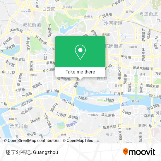 恩宁刘福记 map