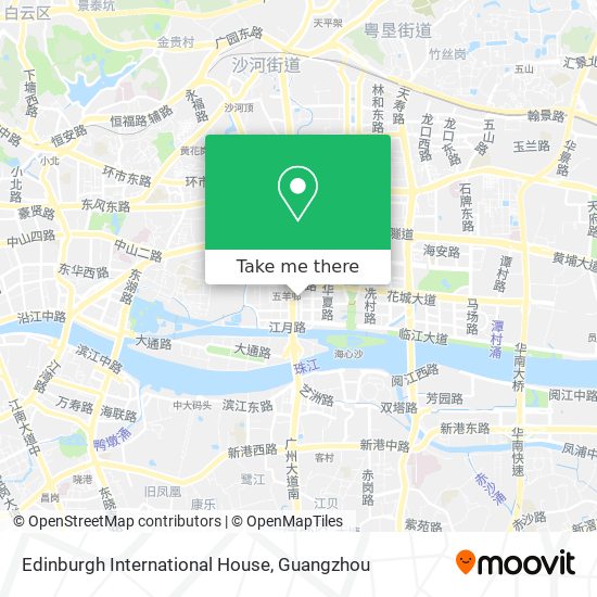 Edinburgh International House map