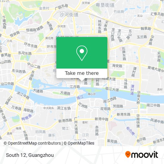 South 12 map