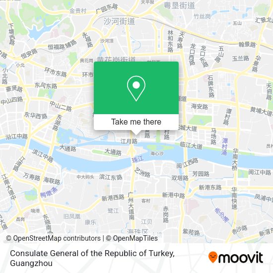 Consulate General of the Republic of Turkey map