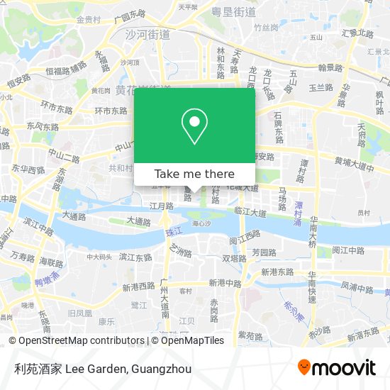 利苑酒家 Lee Garden map