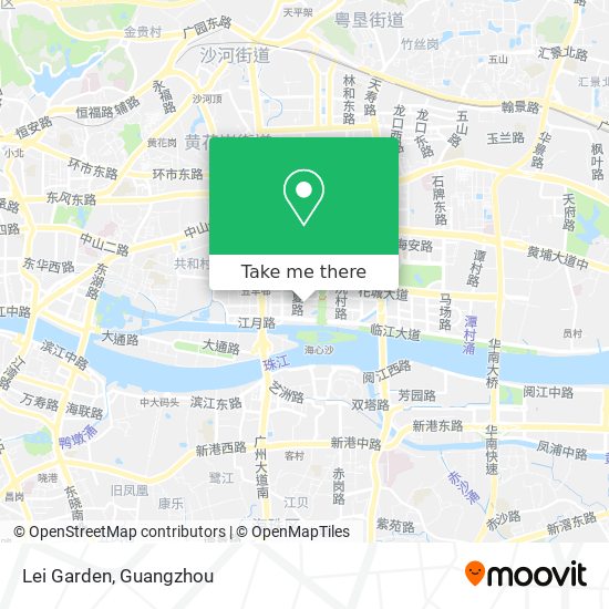 Lei Garden map