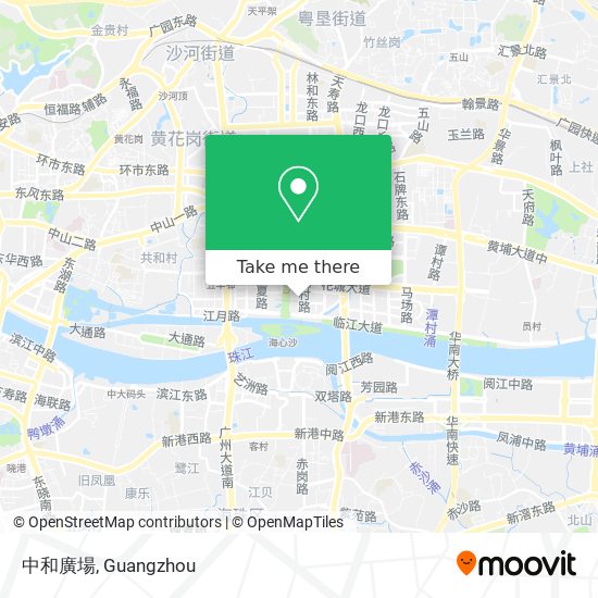 中和廣場 map