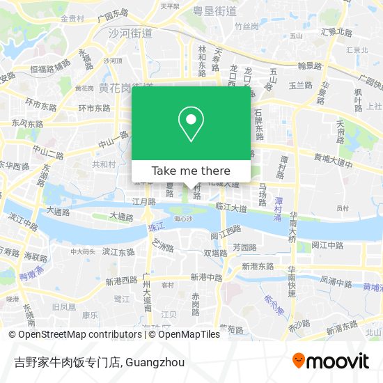 吉野家牛肉饭专门店 map