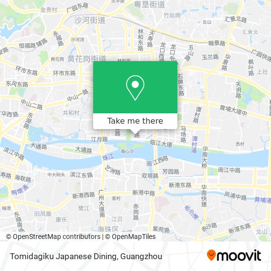 Tomidagiku Japanese Dining map
