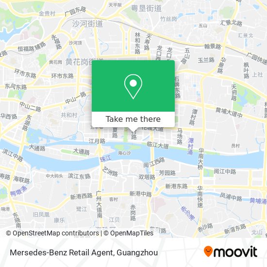 Mersedes-Benz Retail Agent map