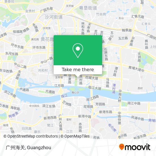 广州海关 map