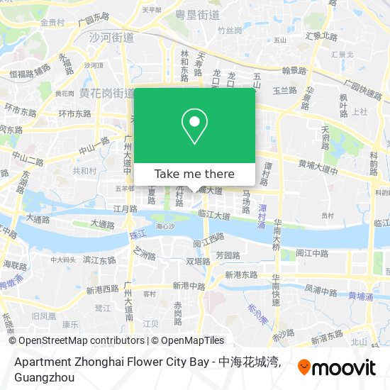 Apartment Zhonghai Flower City Bay - 中海花城湾 map