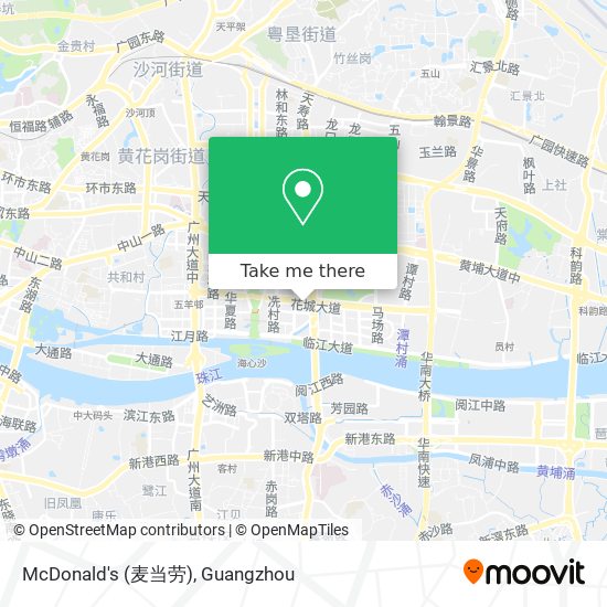 McDonald's (麦当劳) map