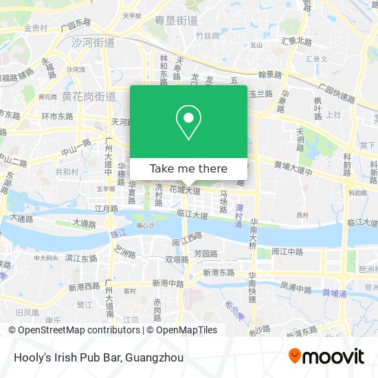 Hooly's Irish Pub Bar map