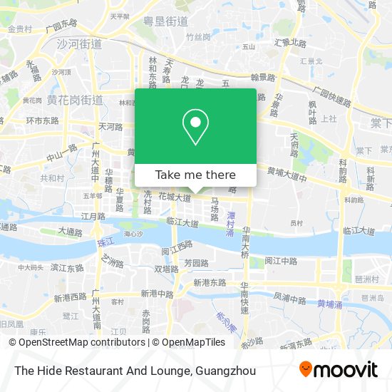 The Hide Restaurant And Lounge map
