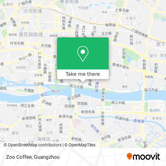 Zoo Coffee map