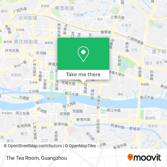 The Tea Room map