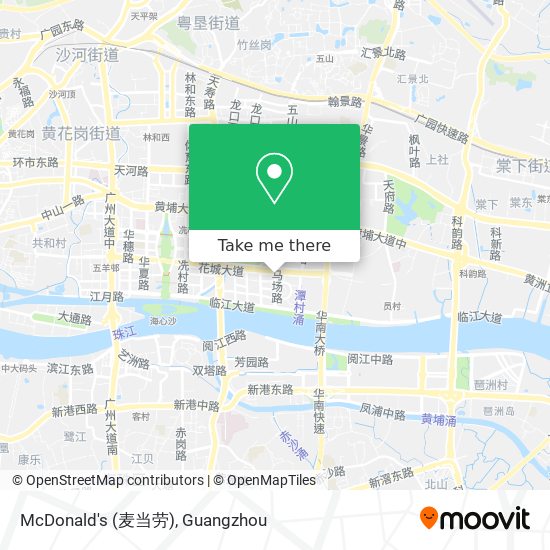 McDonald's (麦当劳) map