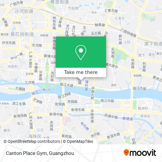 Canton Place Gym map