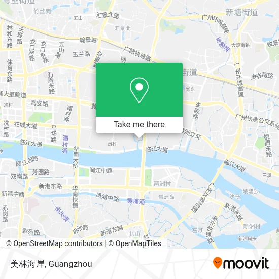 美林海岸 map