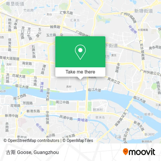 古斯 Goose map