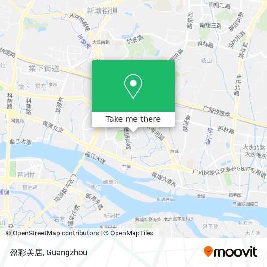 盈彩美居 map