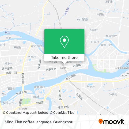 Ming Tien coffee language map