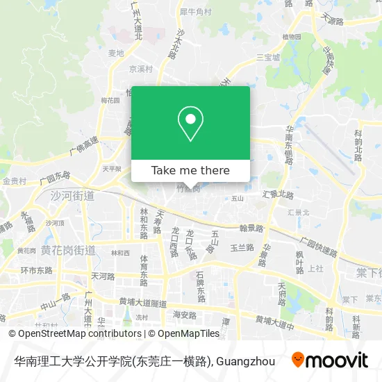 华南理工大学公开学院(东莞庄一横路) map