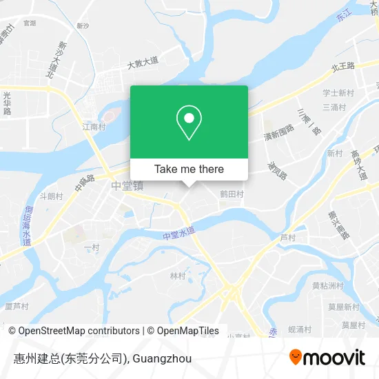 惠州建总(东莞分公司) map