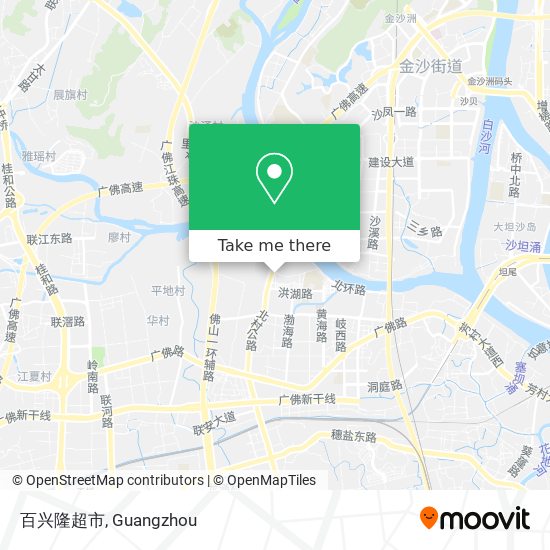 百兴隆超市 map