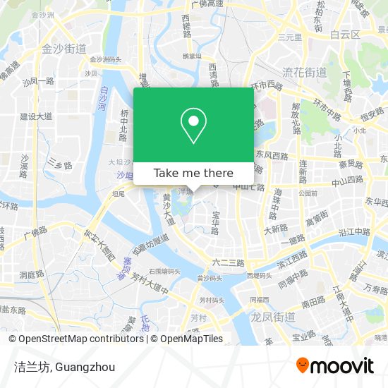 洁兰坊 map