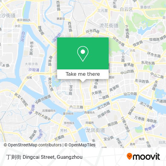 丁则街 Dingcai Street map