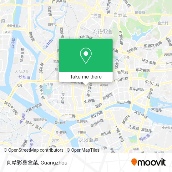 真精彩桑拿菜 map