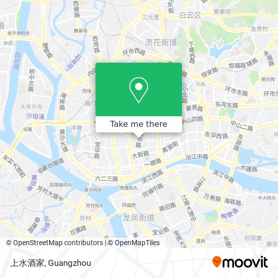 上水酒家 map