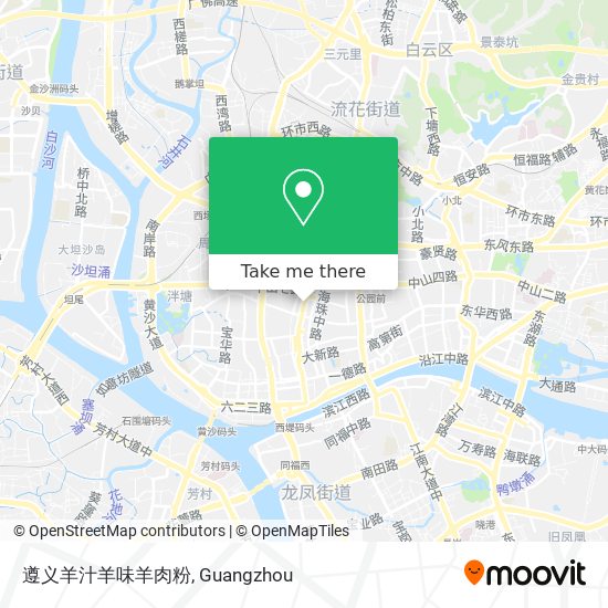 遵义羊汁羊味羊肉粉 map