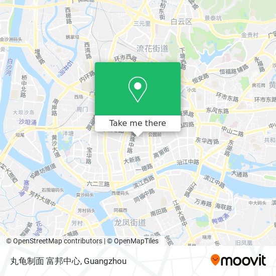 丸龟制面 富邦中心 map