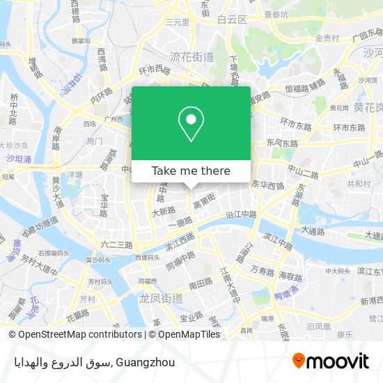 سوق الدروع والهدايا map