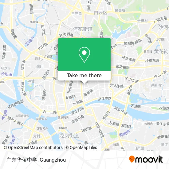 广东华侨中学 map
