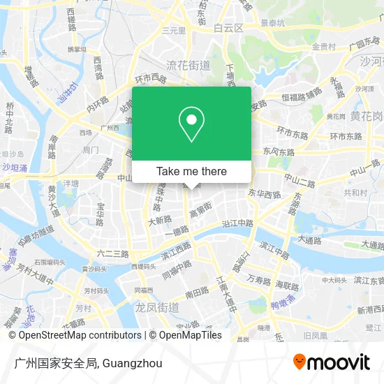 广州国家安全局 map