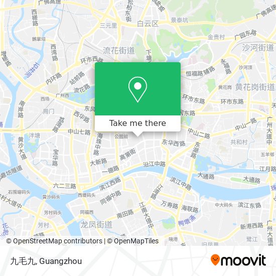 九毛九 map