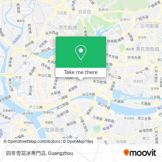 四哥雪花冰專門店 map