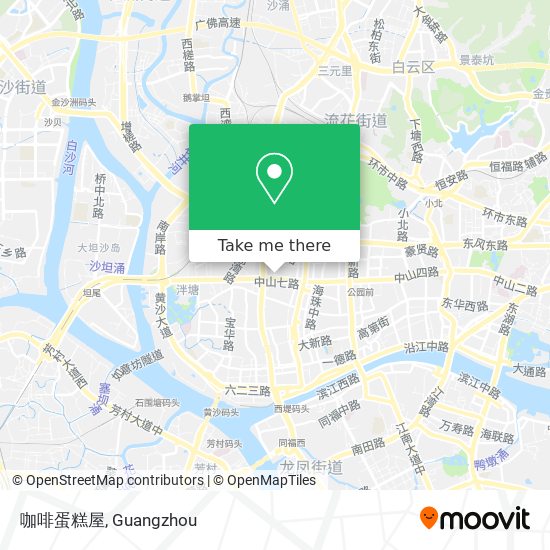 咖啡蛋糕屋 map