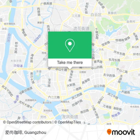 爱尚咖啡 map