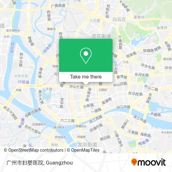 广州市妇婴医院 map